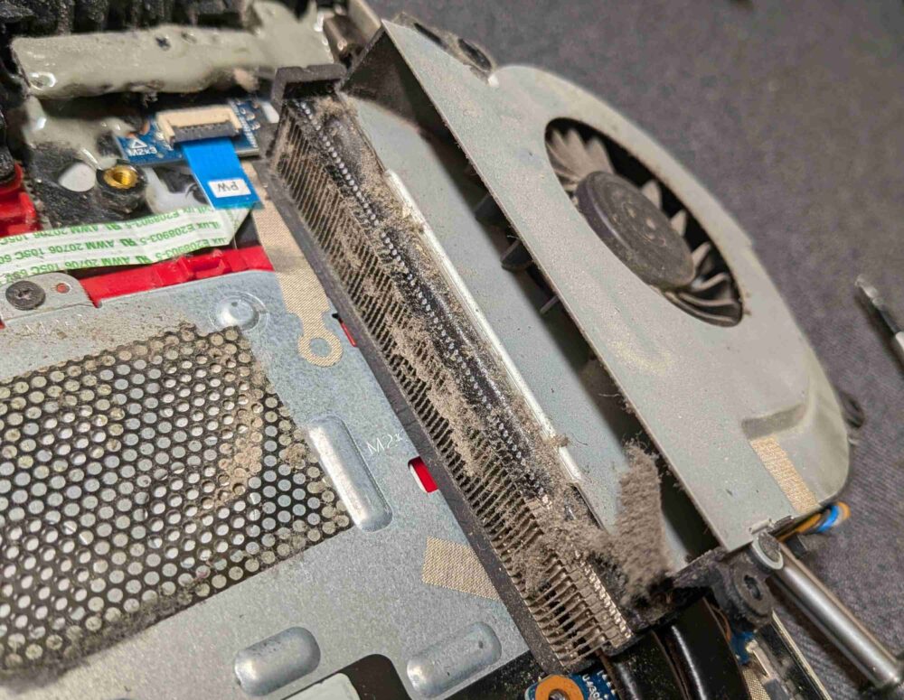 Hĺbkové čistenie notebooku